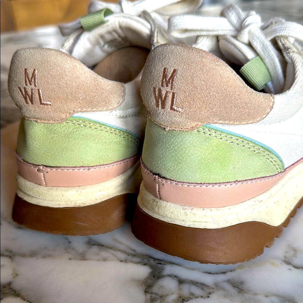 Madewell Kickoff Trainer Multicolor Sneakers Women’s size 6.5. - Picture 8 of 10